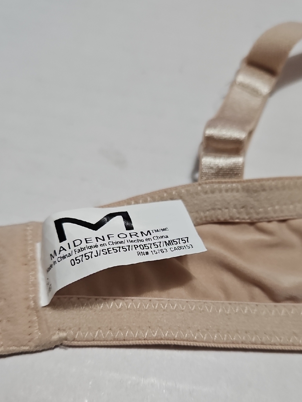 Maidenform Beige Smooth Contour Push Up Seamless Underwire Bra Size 38C - Picture 4 of 8